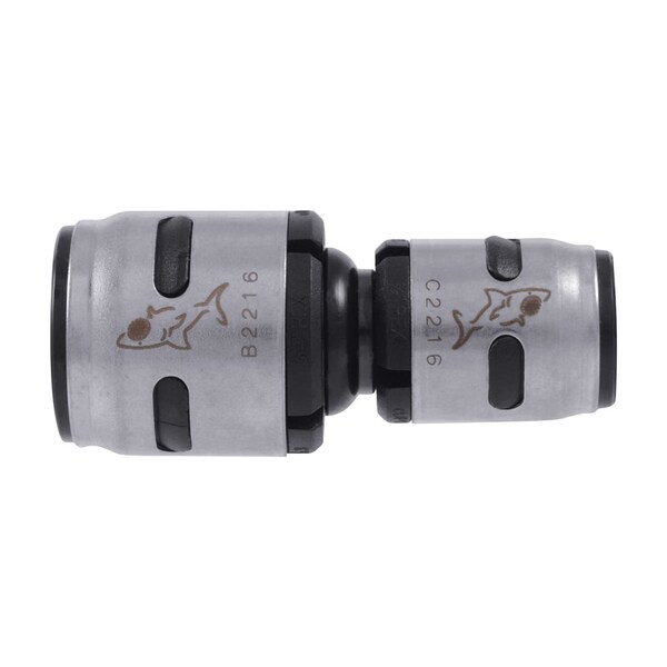 SharkBite EvoPEX 3/4 in. Push X 1/2 in. D Push Plastic Reducing Coupling, PK6